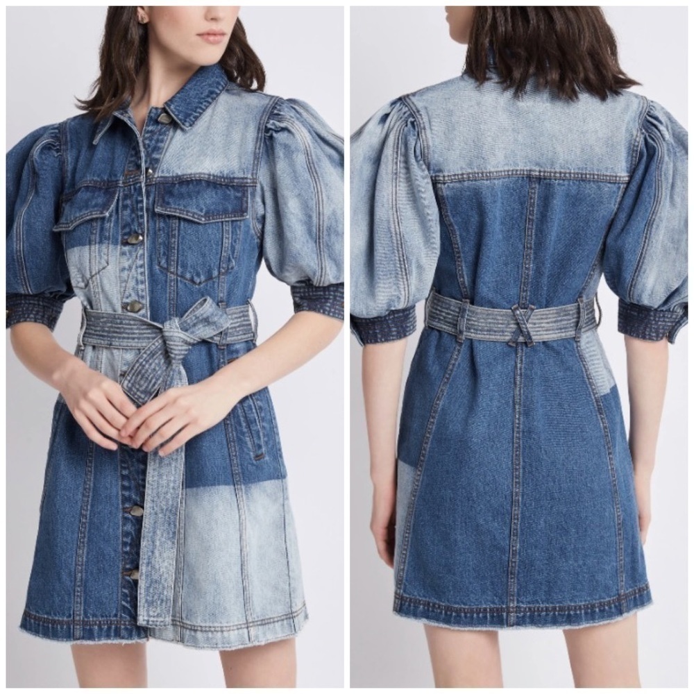 Aje Freecycle Denim Dress